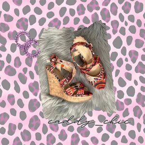 EUC Chinese Laundry Wedges Z-Mandisa 8.5